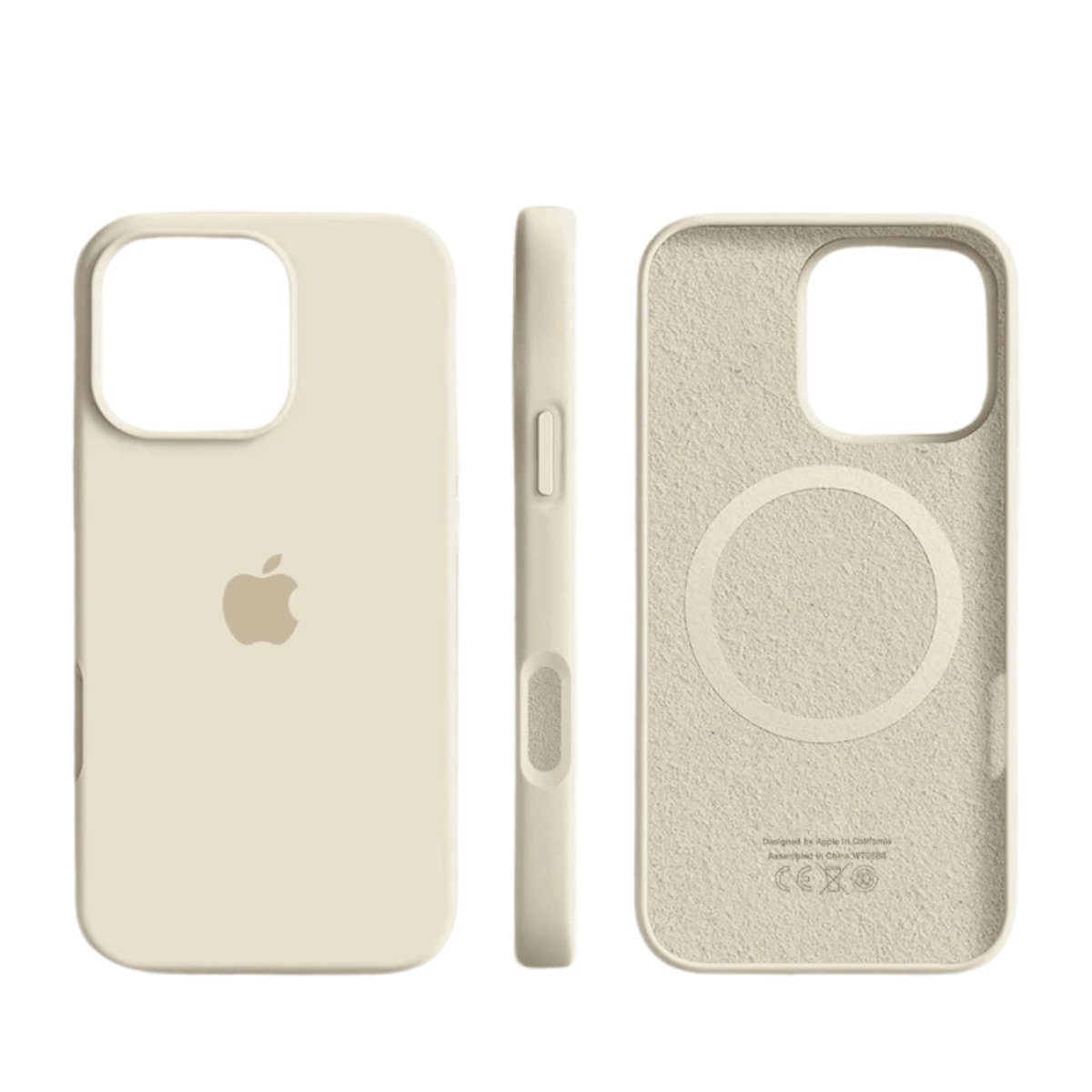 Magnetic Silicone Phone Case for iPhone 14–16