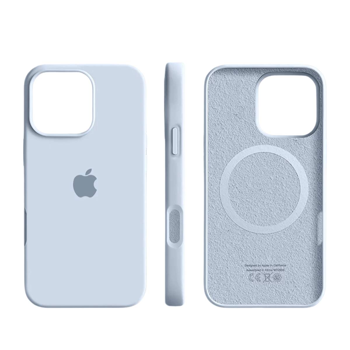 Magnetic Silicone Phone Case for iPhone 14–16