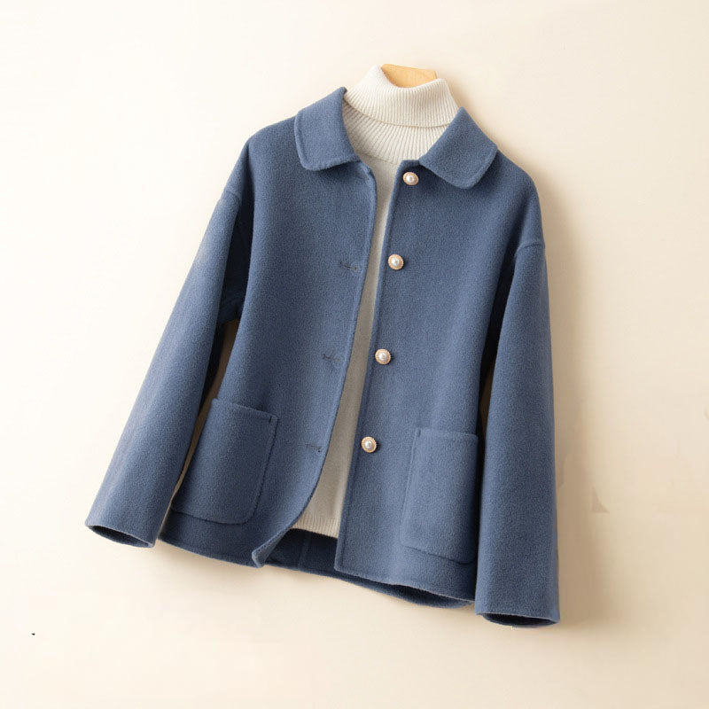Women's Lightweight Button-Front Knit Jacket