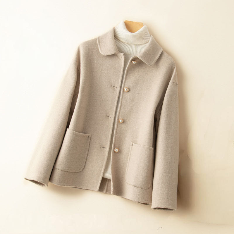 Women's Lightweight Button-Front Knit Jacket