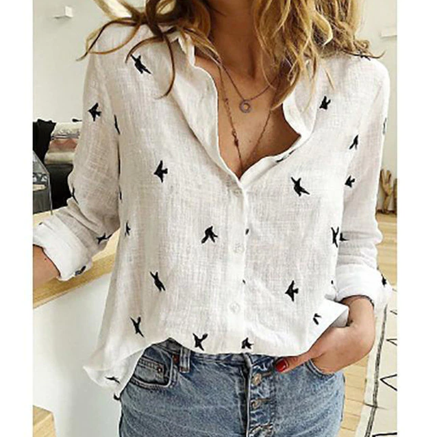 Women’s Relaxed Button-Down Shirt