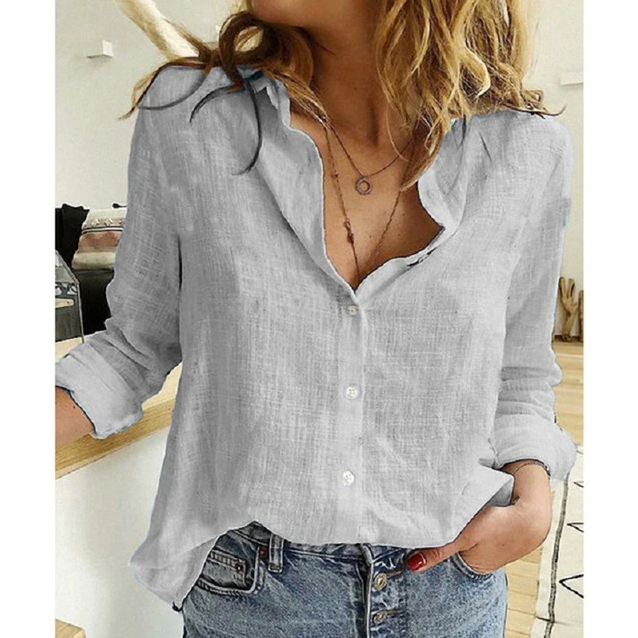 Women’s Relaxed Button-Down Shirt