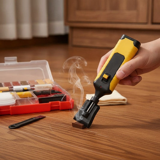 Wood Scratch Repair Wax Kit for Floors and Furniture
